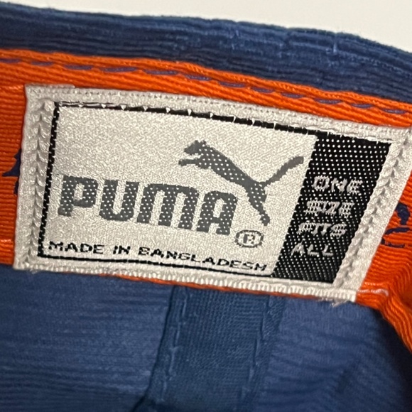 PUMA Ata University OF Florida NCAA Hat One Size Adjustable Hook Loop Blue New - Picture 9 of 10